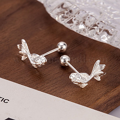 Brass Stud Earrings for Women&nbsp;WGD599F-01