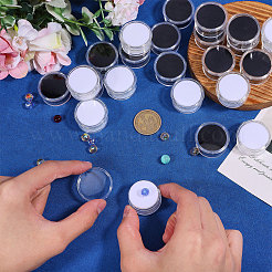 50Pcs 2 Colors Plastic Nail Decorate Storages&nbsp;MRMJ-CA0001-57