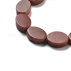 Synthetic Goldstone Beads Strands&nbsp;G-P559-B04-01