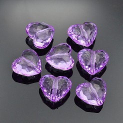 Transparent Acrylic Beads&nbsp;PL318Y-6