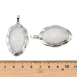 Natural Quartz Crystal Faceted Pendants&nbsp;G-D102-02P-03