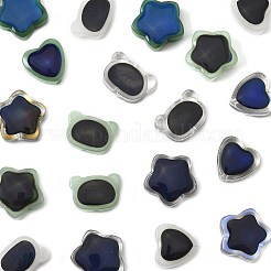 20Pcs 10 Styles Two Tone Glass Mood Beads&nbsp;GLAA-FS0002-30