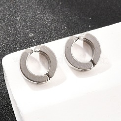 201 Stainless Steel Cuff Earrings&nbsp;EJEW-T056-01P-03