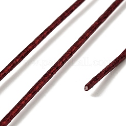 レーザーPUレザーコード  DIYのジュエリーには  暗赤色  2mm  約98~100 M /バンドル&nbsp;AJEW-I070-A13