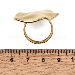 304 Stainless Steel Open Cuff Rings for Women&nbsp;SA-CBAB0EF-02G