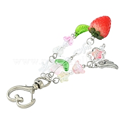 Acrylic & Glass Pendant Keychains&nbsp;KEYC-FZ00008