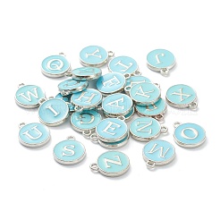 Platinum Plated Alloy Enamel Charms&nbsp;ENAM-XCP0001-04