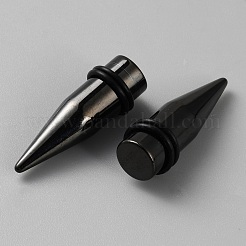 1Set 304 Stainless Steel Ear Plugs Gauges&nbsp;EJEW-BBC0001-70C