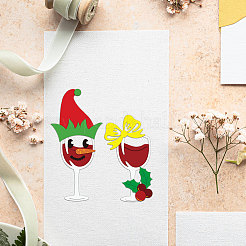 Christmas Theme Carbon Steel Cutting Dies Stencils&nbsp;DIY-WH0309-1182