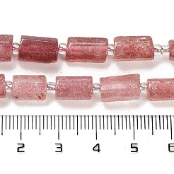 Natural Strawberry Quartz Beads Strands&nbsp;G-G068-A15-01