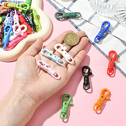32Pcs 16 Colors POM Plastic Swivel Clasps&nbsp;FIND-SC0017-03
