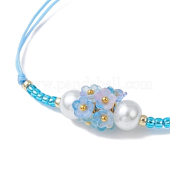 Adjustable Nylon Cord Braided Beads Bracelets&nbsp;BJEW-MZ00170-06