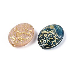 Opaque Glass Beads&nbsp;LAMP-T021-35M