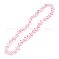 Transparent Glass Bead Strands&nbsp;EGLA-C002-A02