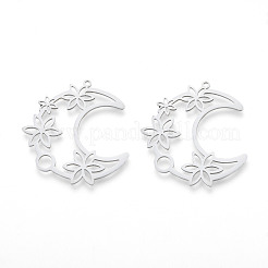 Non-Tarnish 201 Stainless Steel Pendants&nbsp;STAS-N090-LA981-1