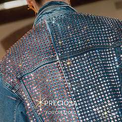 Preciosa&reg Crystal Hotfix Flatback Stones&nbsp;Y-PRC-HSS8-00530