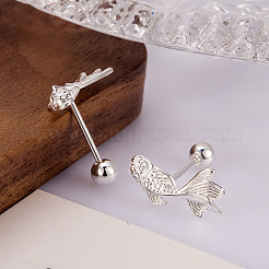 Brass Stud Earrings for Women&nbsp;WGD599F-01