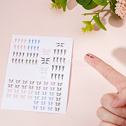 Plastic Doll Eyelash Stickers&nbsp;DIY-WH0740-42