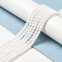 Cubic Zirconia Imitation Pearl Bead Strands&nbsp;ZIRC-P109-03B-09