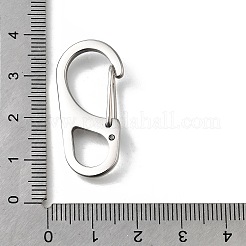 304 Stainless Steel Keychain Clasps&nbsp;STAS-U051-02A-P