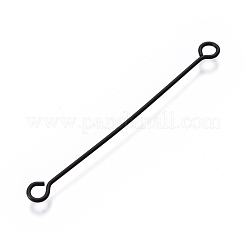 304 Stainless Steel Eye Pins&nbsp;STAS-L247-007A-B