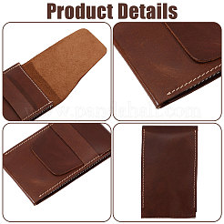 PU Leather Single Watch Storage Envelope Boxes&nbsp;CON-WH0089-229