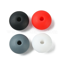 Rondelle Food Grade Eco-Friendly Silicone Focal Beads&nbsp;SIL-F003-07F