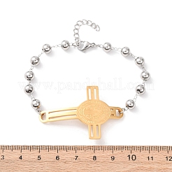 304 Stainless Steel Link Bracelets for Women&nbsp;LS-BJEW-Z156-01GP