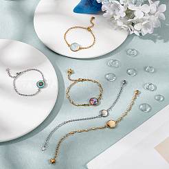 DIY Blank Dome Bracelets Making Kit&nbsp;DIY-NB0009-79