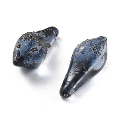 Handmade Gold Sand Lampwork Beads&nbsp;LAMP-M024-01E