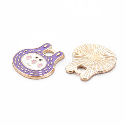 Alloy Enamel Pendants&nbsp;ENAM-N054-67C-NR