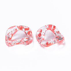 Transparent Acrylic Linking Rings&nbsp;OACR-N009-016A-01