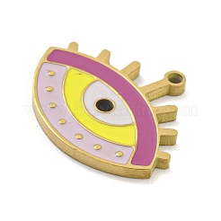 316 Surgical Stainless Steel Enamel Pendants&nbsp;STAS-M073-02G