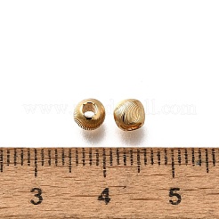 Brass Beads&nbsp;KK-K378-54G