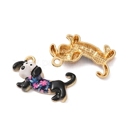 Alloy Enamel Pendants&nbsp;ENAM-F163-02G