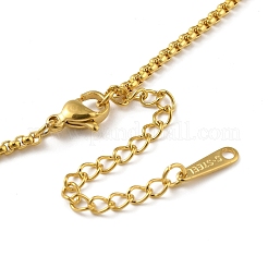 ステンレス製のネックレス  ちょう結びのペンダントネックレス  18KGP本金メッキ  15.94インチ（40.5cm）&nbsp;NJEW-R264-01G