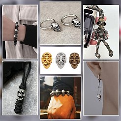 60Pcs 3 Colors Alloy European Beads&nbsp;FIND-PH0021-84