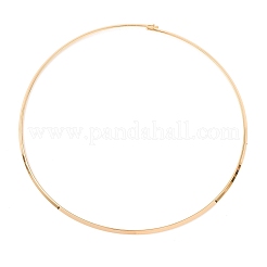 3MM 201 Stainless Steel Wire Choker Necklace&nbsp;NJEW-Z098-04G
