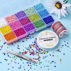 DIY Seed Beaded Bracelet Making Kit&nbsp;DIY-YW0005-66