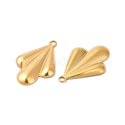 Ion Plating(IP) 304 Stainless Steel Pendants&nbsp;STAS-L268-003G