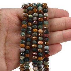 Natural Ocean Jasper Bead Strands&nbsp;G-D344-A07