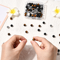 105Pcs 3 Styles Natural Tiger Eye&nbsp;G-PA0001-28