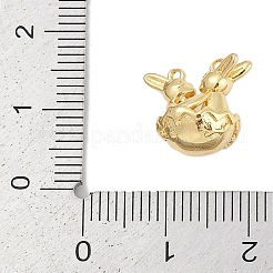 Rack Plating Brass Pendants&nbsp;KK-Q028-59G