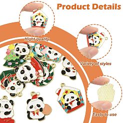 Alloy Enamel Pendants&nbsp;ENAM-FS0003-81