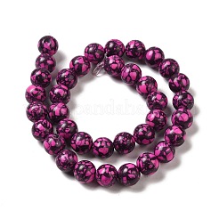 Synthetic Gemstone Dyed Beads Strands&nbsp;G-P507-03B-11