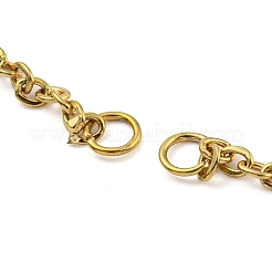 304 Stainless Steel Cable Chains Bracelet Making&nbsp;AJEW-P119-01G