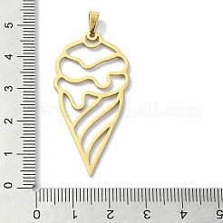 304 Stainless Steel Pendants&nbsp;STAS-C097-15G