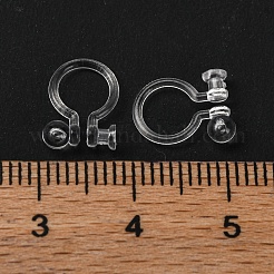 Silicone Clip-on Earring Findings&nbsp;FIND-K019-01B