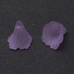 Transparent Acrylic Bead Caps&nbsp;X-PL551-C08
