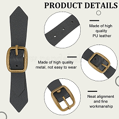 PU Leather Buckles&nbsp;FIND-WH0139-295